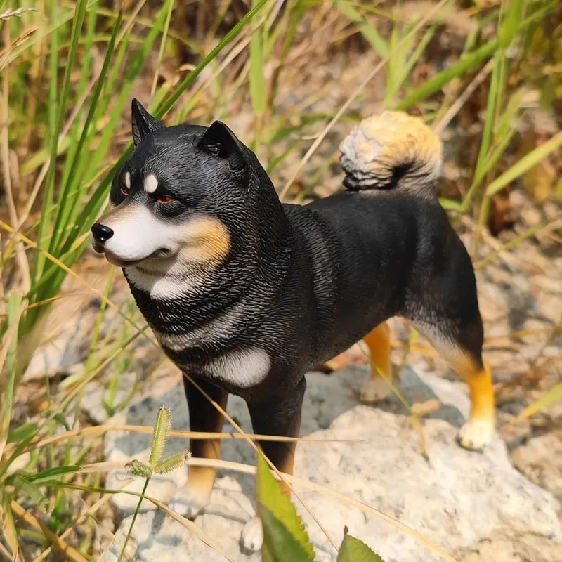 Simulation Deutsch Schäferhund Hunde Kerky Golden Retriever Bulldogge Husky Tiermodell Action figuren Bull Terrier Haustier Figuren Spielzeug