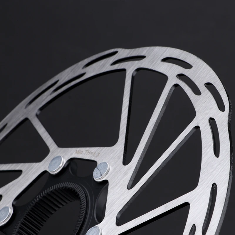 IIIPRO دراجة مركز قفل مكبح قرصي الدوار 140 مللي متر/160 مللي متر/180 مللي متر/203 مللي متر الطريق دراجة مكبح قرصي الدوار مع حلقة قفل دراجة الفرامل منصات