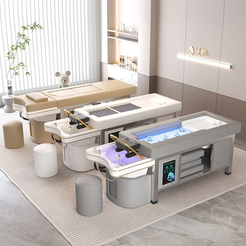

Stretcher Spa Hair Women's Beauty Salon Chairs Cosmetologist Chair Products Shampoo Bowl Men Shaving Pedicure Hair Spa Japonais