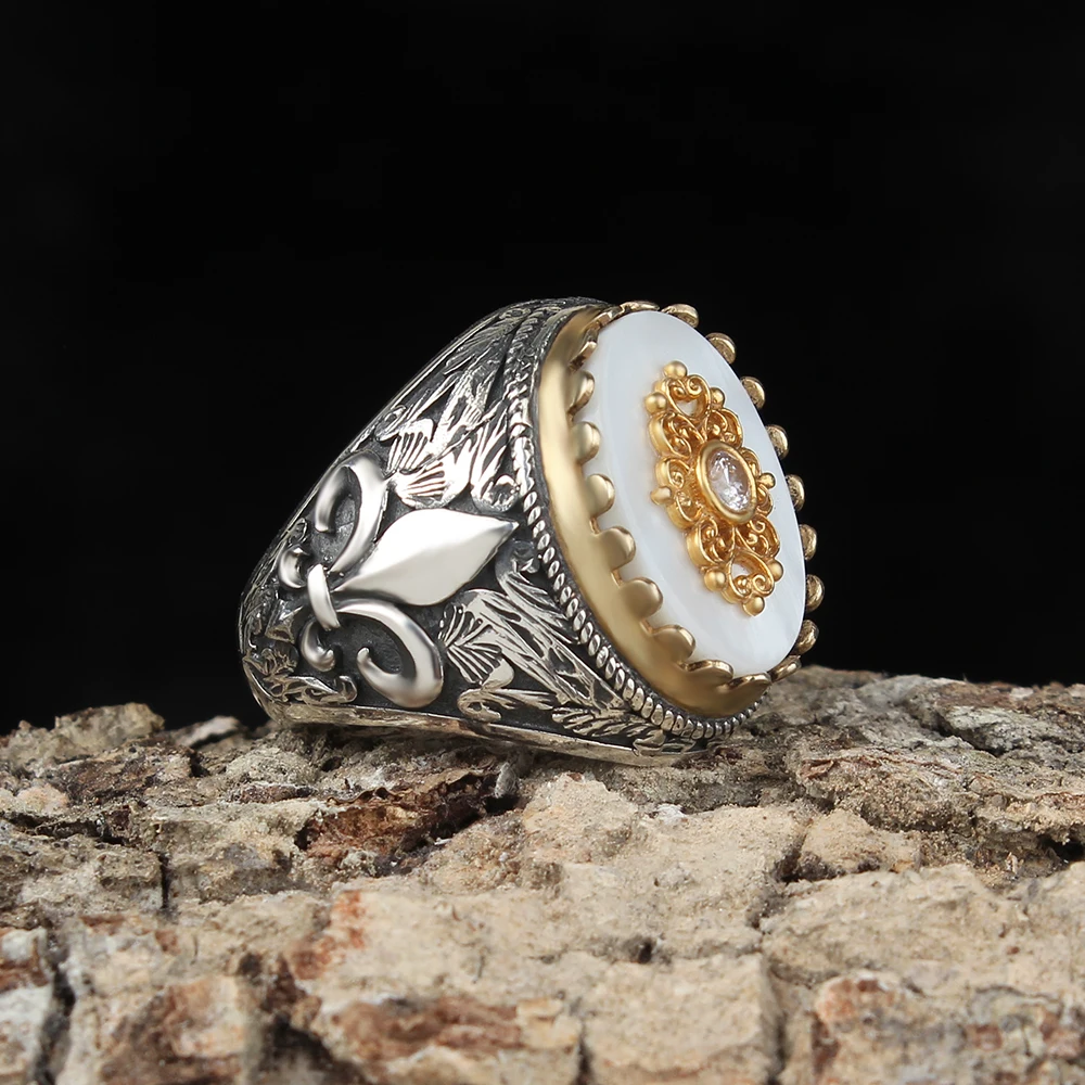 

Pearl Gemstone 925 Sterling Silver Ring