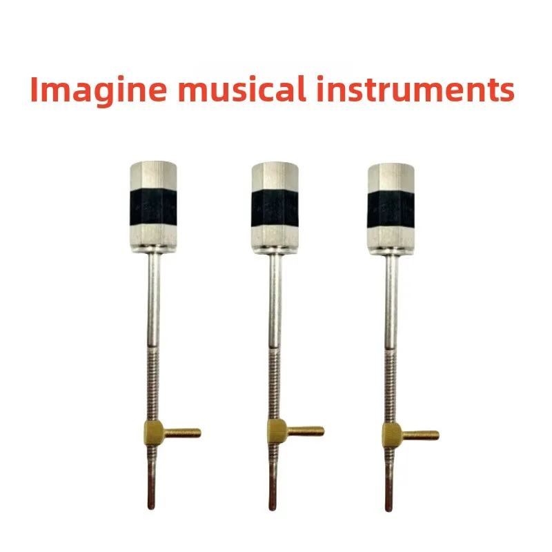 

White copper violin bow screw 4/4, 3/4 bow accessory repair bow screw bow root screw length 61mm