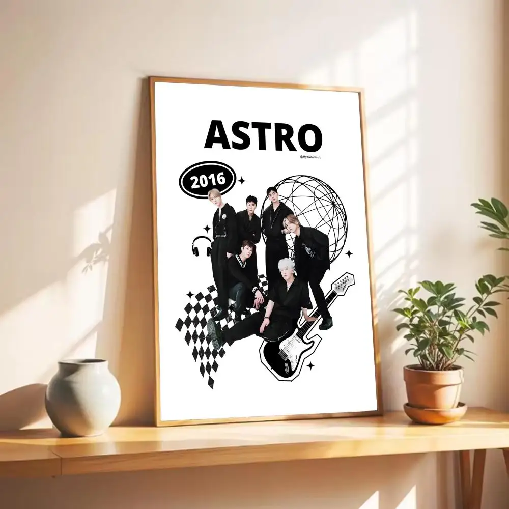 ASTRO kpop idol band decor A-ASTRO Poster Wall Art Print Decorative Mural Home Decor Gift Unframed - view 5