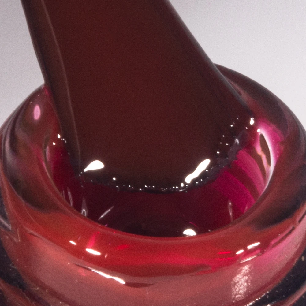 كوديس جل الشتاء النبيذ الأحمر المطاط قاعدة هلام البولندية شبه دائمة الأشعة فوق البنفسجية/LED هيكل مسمار تقوية بورجوندي الأحمر غائر قاعدة هلام #4