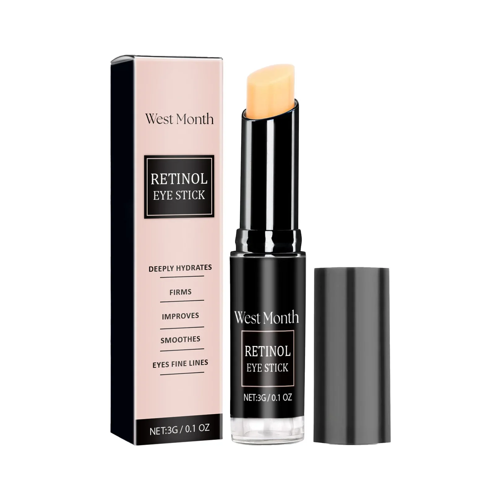 Retinol Eye Cream Sticks Reduce Dark Circles Fine Lines Firming Eye Tightening Cream Sticks Eyes Care Cosmetics