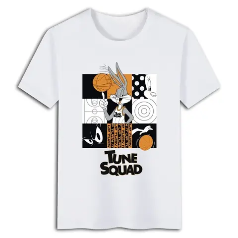 Söta kaninmönster T-shirts Roliga djur 3D-tryck Dam Casual Kortärmade Påskhare T-shirt Y2k Toppar Damkläder 8 best sales Bugs Bunny T-shirt - №6
