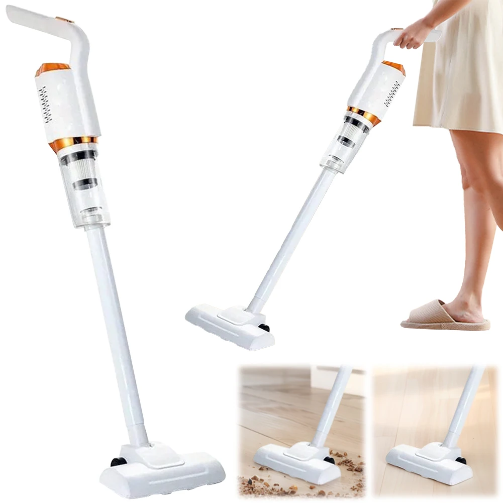 Handheld Wireless Vacuum Cleaner USB Rechargeable Strong Suction Mopping Machine 2000mAh Cordless Portable Cleaning Robot 2 in 1