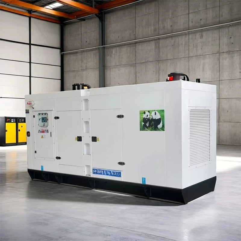 Soundproof Diesel Genset With Control Panel Generator Set Three Phase For Hospital Reliable Emergency Power