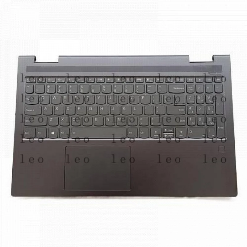 

HJ новинка для ноутбука Lenovo Yoga 7-15ITL5, серая клавиатура США с упором для рук и подсветкой 5CB1A22487