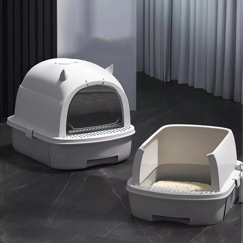 Bathroom Scraper Cat Bedpans Toilet Villa Outdoor Bathroom Cat Bedpans Enclosure Modern Arenero Para El Gato Kitten Accessories