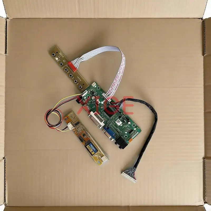 

Комплект платы контроллера драйвера экрана для LTN141W3 HT141WX1 HT141WXB LTN141W1, DIY, 30-контактный LVDS, 1280*800, 1-CCFL, VGA, DVI, HDMI