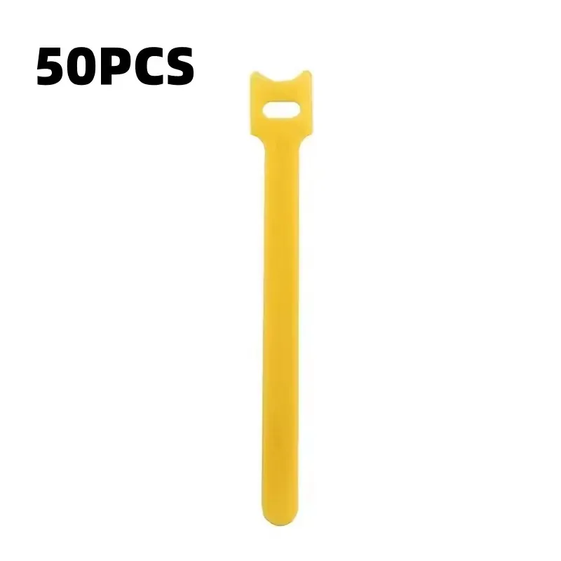 10/30/50 Stück USB-Kabel-Organizer, Kabelbinder, Kabelmanagement-Halter, wiederverwendbarer Clip-Schutz, Nylonband, Maus-Kopfhörer-Klebeband