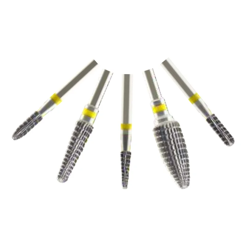 

Dental HP Grinding Heads Tungsten Steel Carbide Bur Yellow Dental Lab Tools