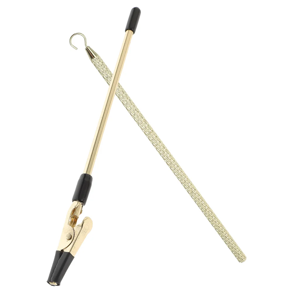 

2Pcs Bracelet Fastener Helper Tool Multifunctional Stainless Steel Aid for Necklaces Watches Zippers Convenient Unisex Accessory