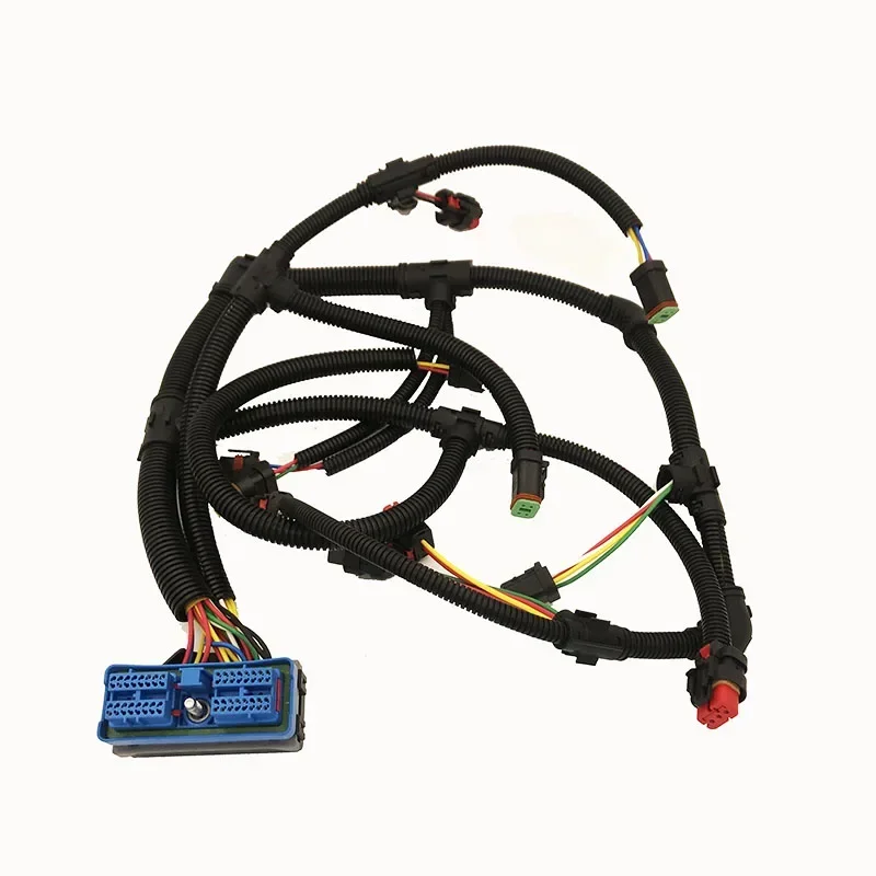 Excavator Parts 320DL 323D C6.6 Engine High Temperature Resistant Wiring Harness