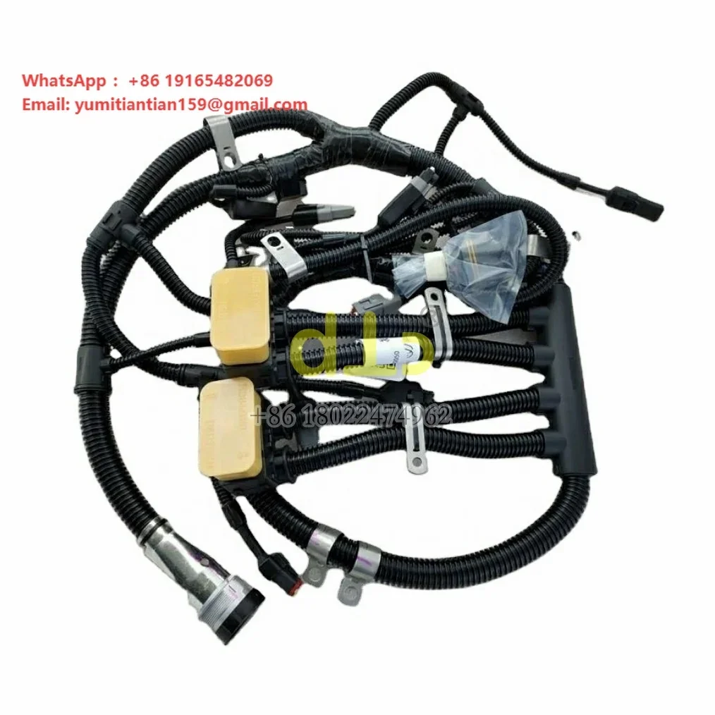 Arnés de Cableado del Motor 6D170 4096901 para Komatsu PC1250-8 para Motor Cummins Qsk23, Piezas de Maquinaria de Construcción