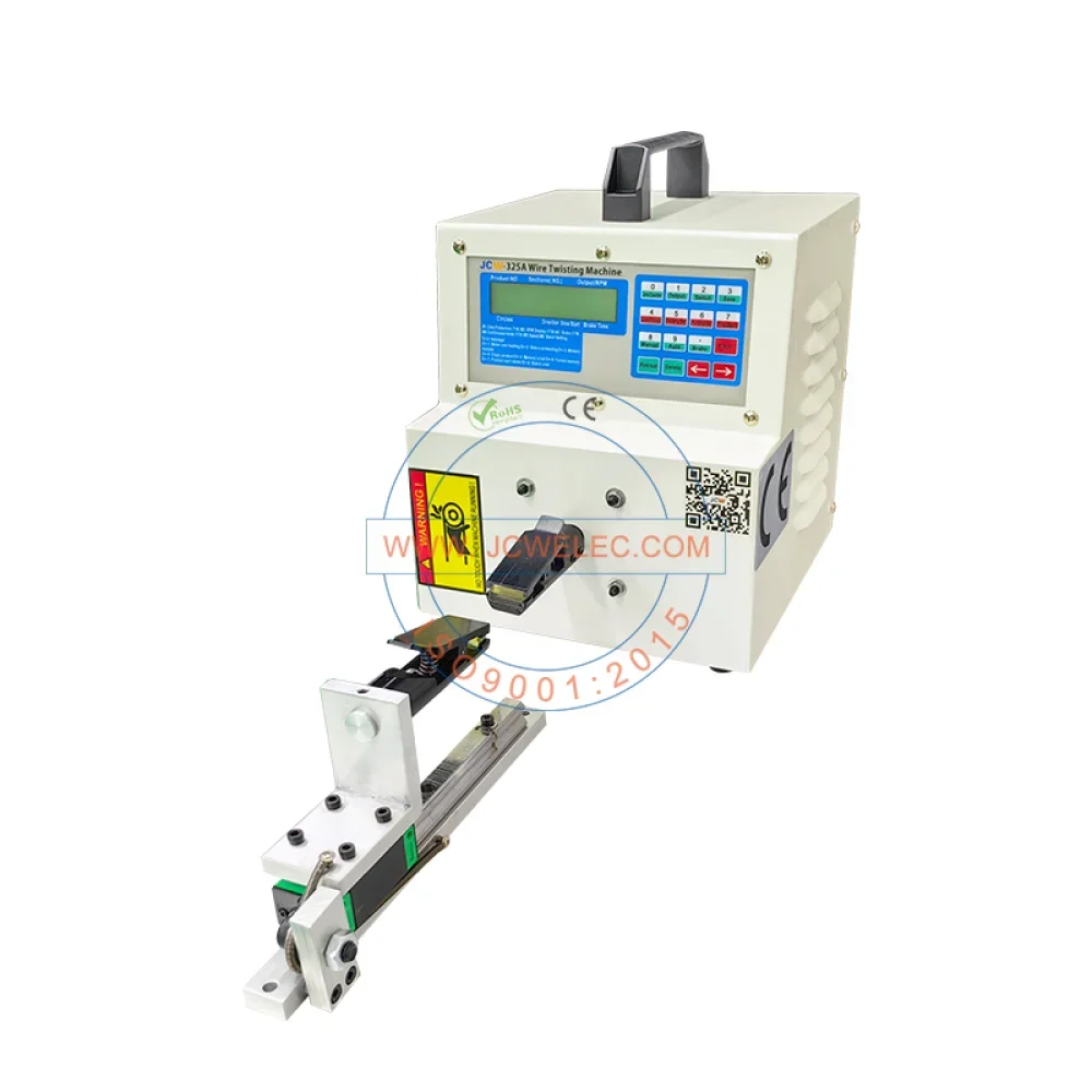 

Машина для скручивания проводов и кабелей хороших раз JCW-325 с вспомогательным зажимным скручивающим оборудованием для производства кабелей