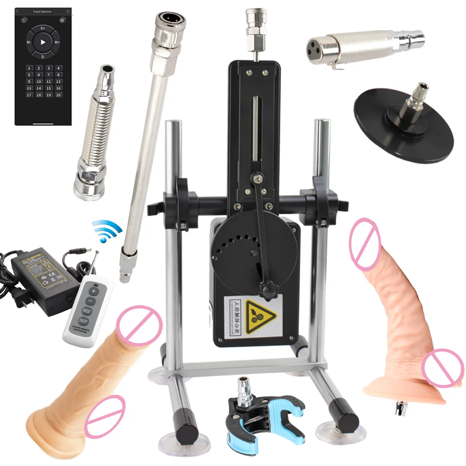 FREDORCH Automatic Sex Machine With Dildo Attachments Vibrator Sex Toys for Couples Adult Men Women Vagina Female Masturbation