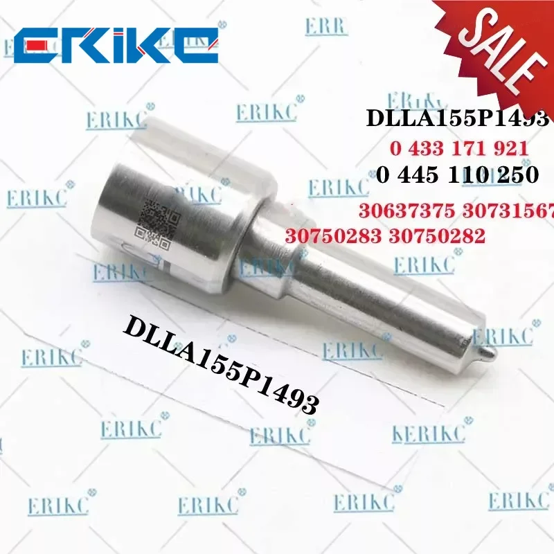 

ERIKC DLLA155P1493 Форсунка дизельной горелки с общей топливной магистралью 0 433 171 921 для 0 445 110 250 30637375 30731567 30750283 30750282