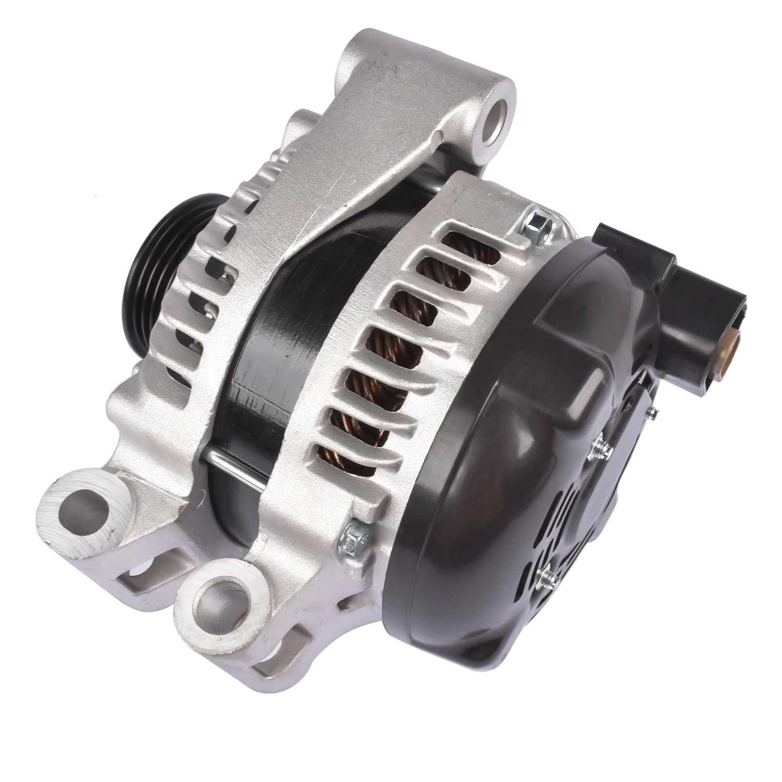 

Alternator 150A 12V 6-Groove Pulley Replacement for Land Rover LR4 Range Rover, Jaguar F-Pace F-Type XJ XJR XF XK 104210-