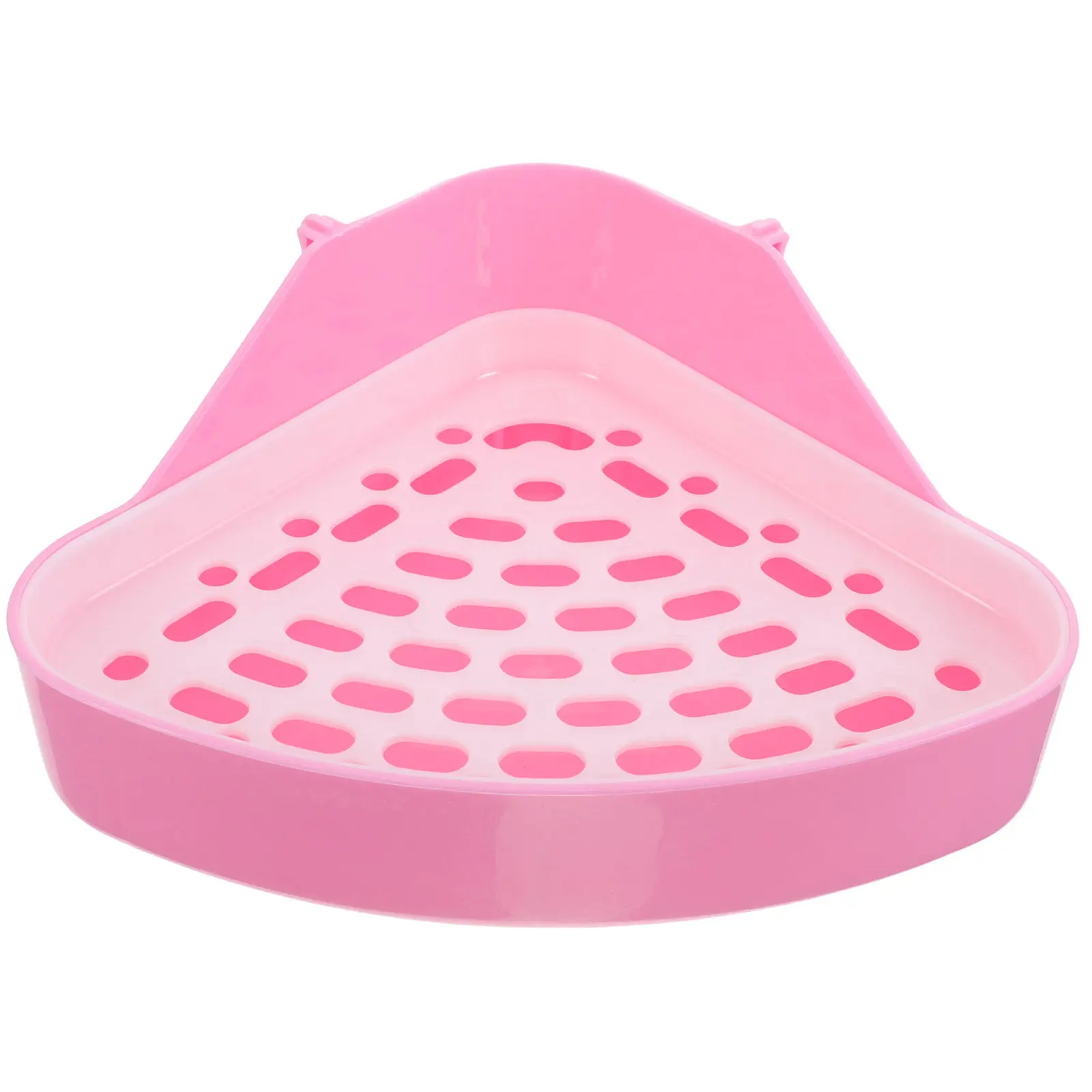 Bunny Litter Box Pet Toilet Triangle Corner Potty Trainer Litter Bedding Box Rabbit Training Toilet Tray Rabbit Potty