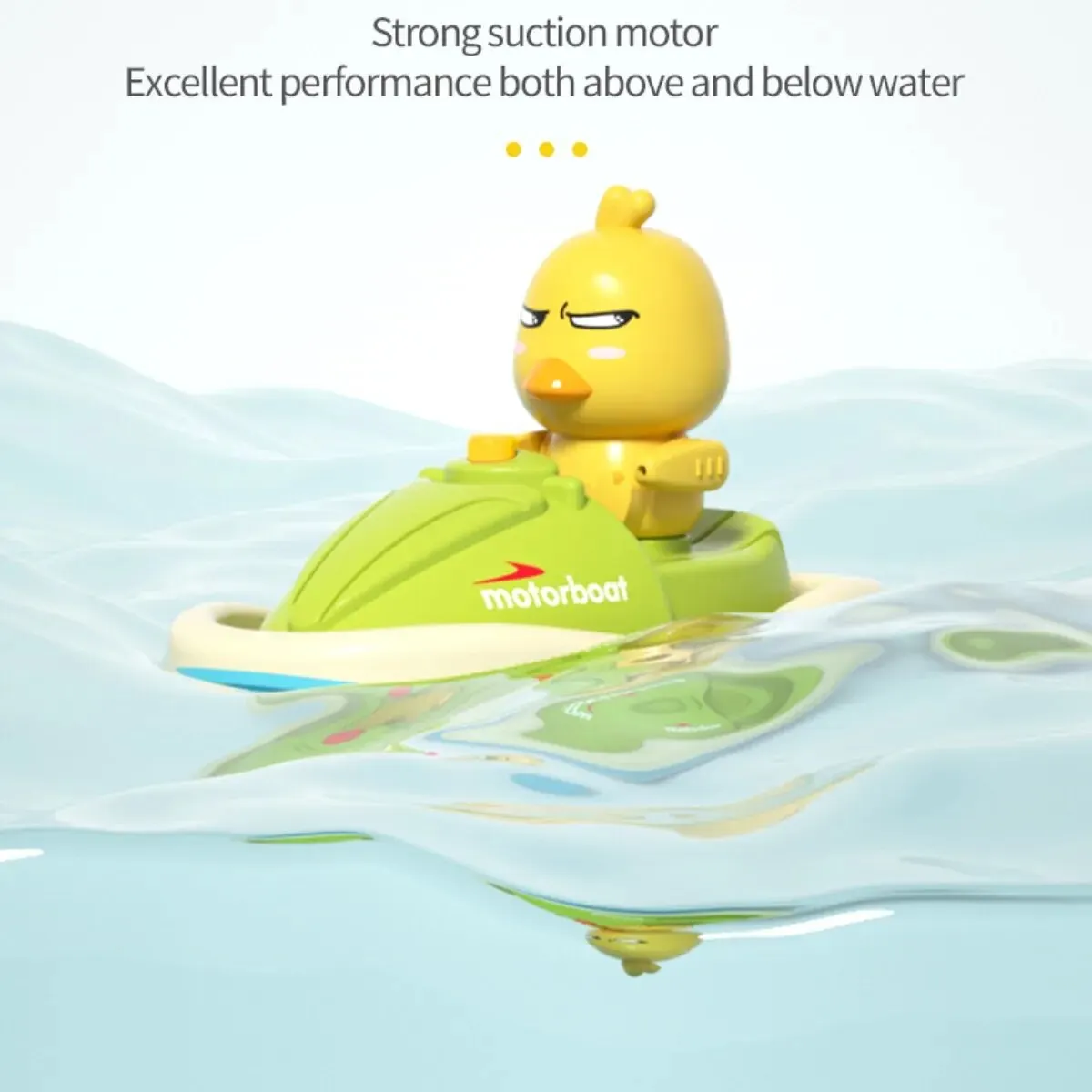 Little Yellow Duck Bath Electric Rotating Shower Spray Ducklings Play With Water Toys