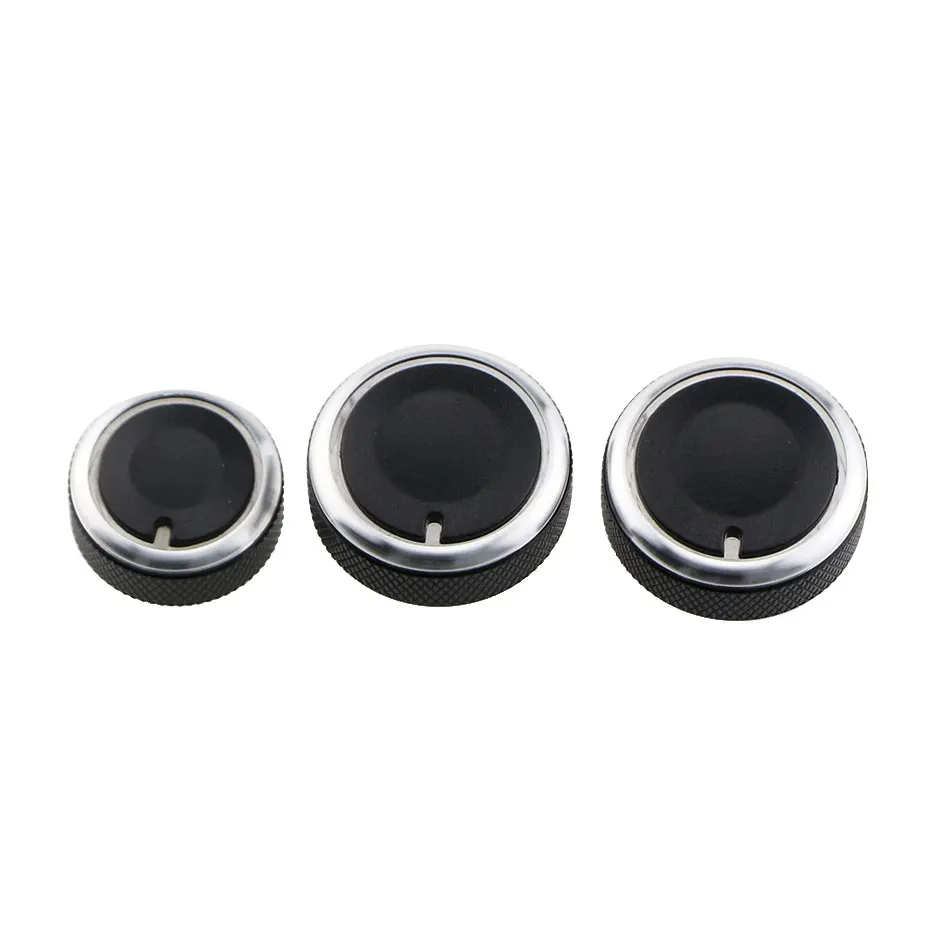 Jameo Auto Aluminum Alloy Car Air Conditioning Knob AC Knob Air Conditioning Heat Control Switch Knobs for Mazda 6 M6 Parts