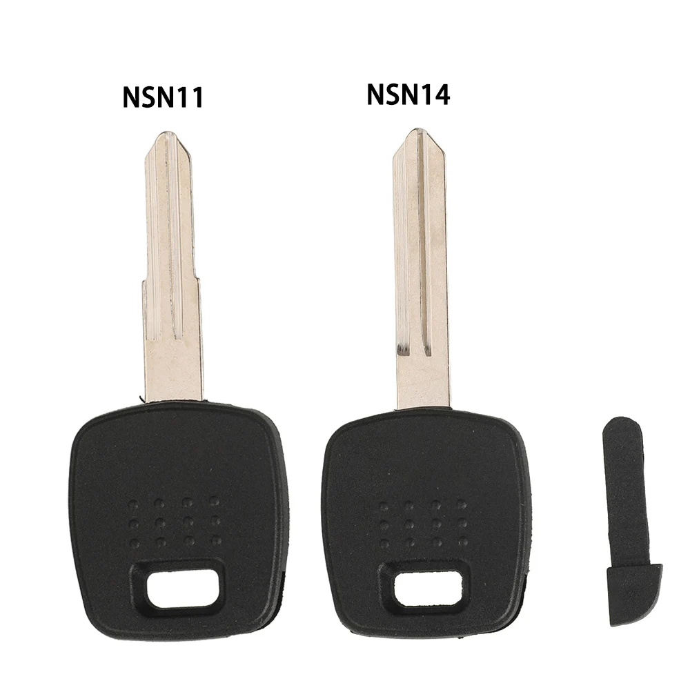 

jingyuqin Remote Transponder Car Key Fob No Chip NSN14/ NSN11 Uncut Blade Fit For Nissan A33/A32 Case Shell