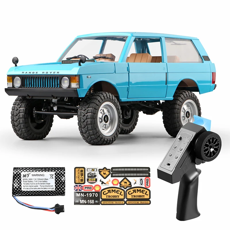 

MN168 1:12 Full Scale MN Model RTR Version RC Car 2.4G 4WD 280 Motor Proportional Off-Road RC Remote Control Car For Boys Gifts