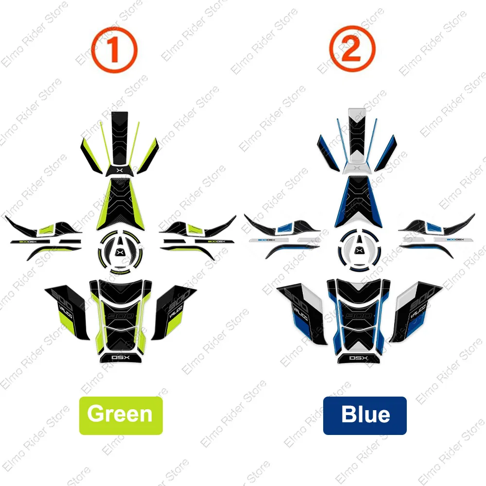 900DSX 900DSX For Voge Valico 900DSX 900DSX 2024 3D Resin Motorcycle Accessories Protective Stickers