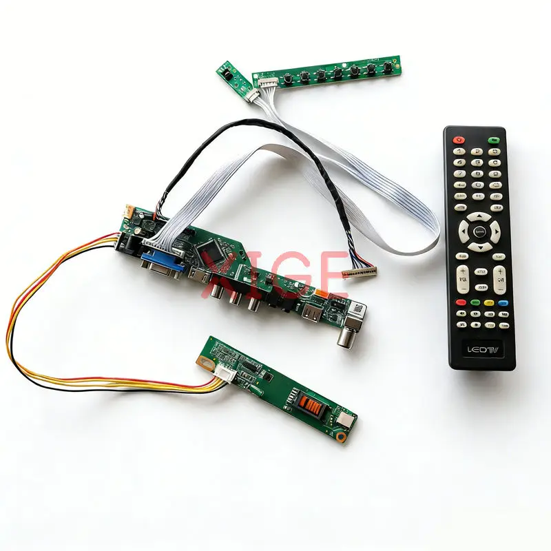 

For LP150X2 LP150X1 HSD150PX11 LP150X04 Matrix Controller Drive Board Kit DIY 1024x768 1024*768 1CCFL LVDS-20Pin HDMI+VGA+AV+USB