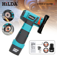 HILDA 12v Mini Angle Grinder Rechargeable Grinding Tool Polishing Grinding Machine For Cutting Diamond Cordless Power Tools