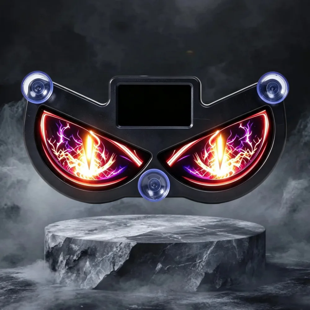 Auto Interior Accessories Various Styles Cartoon Pattern Solar Powered LED Multifunctional Light,Suction Cup Installation