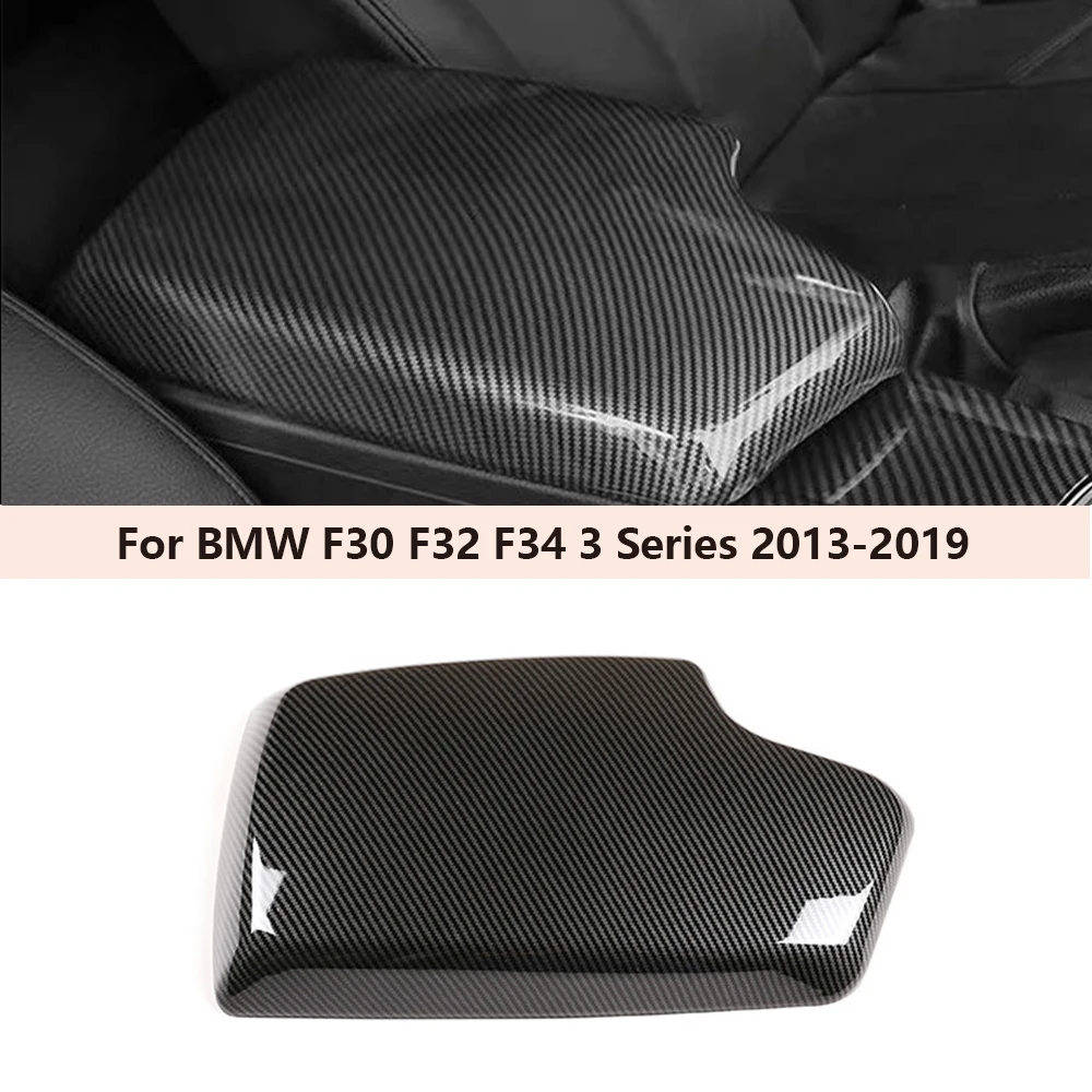 

LHD ABS Carbon Fibre Center Console Armrest Cover Protection Trim for bmw f30 F32 F34 for bmw 3 Series 2013-2019 Car Accessories