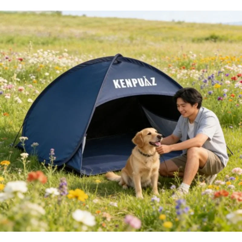 

Instant Sunbathing Head Shade Tent, Foldable Anti-UV Beach Shelter for Back Tanning, Portable Outdoor Sun Protection Canopy