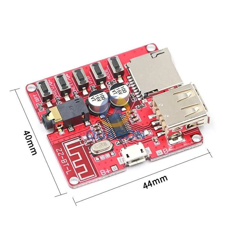 Bluetooth MP3 decoding module audio receiver board lossless car speaker amplifier modification Bluetooth 4.1 circuit DIY