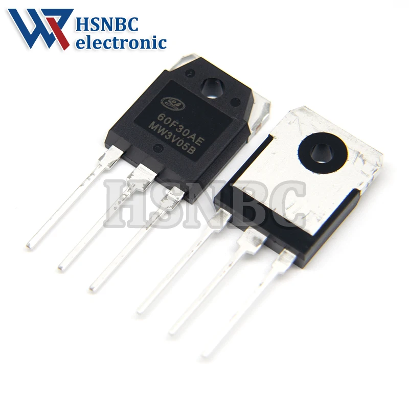10PCS SFR60F30AEPN 60F30AE SFR60F30AE TO-3P 60A 300V Ultra Fast Recovery Diode 100% New Original