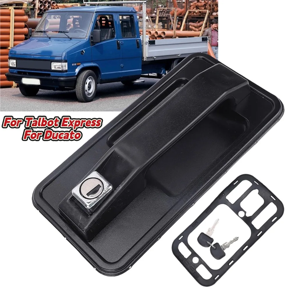 Car Outer Door Handle With Lock & Keys For Talbot Express For Ducato For C25 For J5 For Ducato Car Exterior Accessories