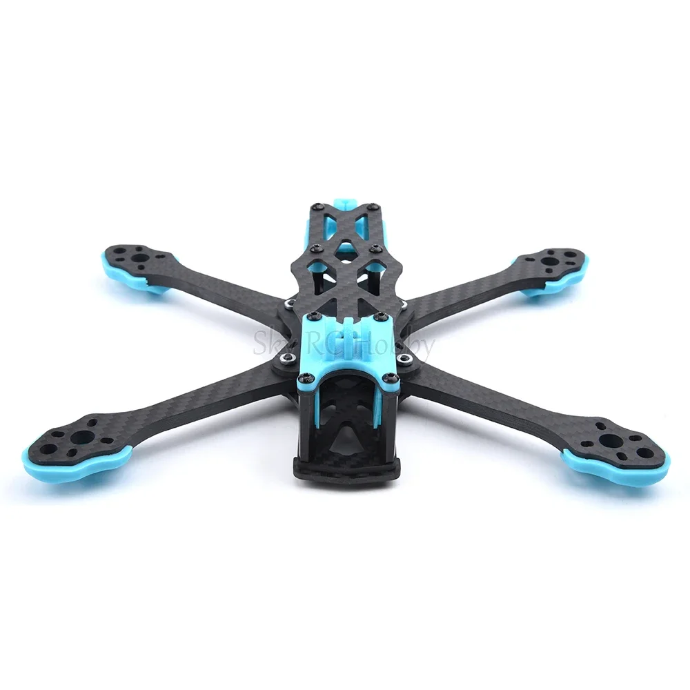 Nowy 5 Cal 225mm 225 z włókna węglowego FPV 5 Cal zestaw ze szkieletem z 5.5mm ramię dla APEX O3 FPV Freestyle RC Racing Drone