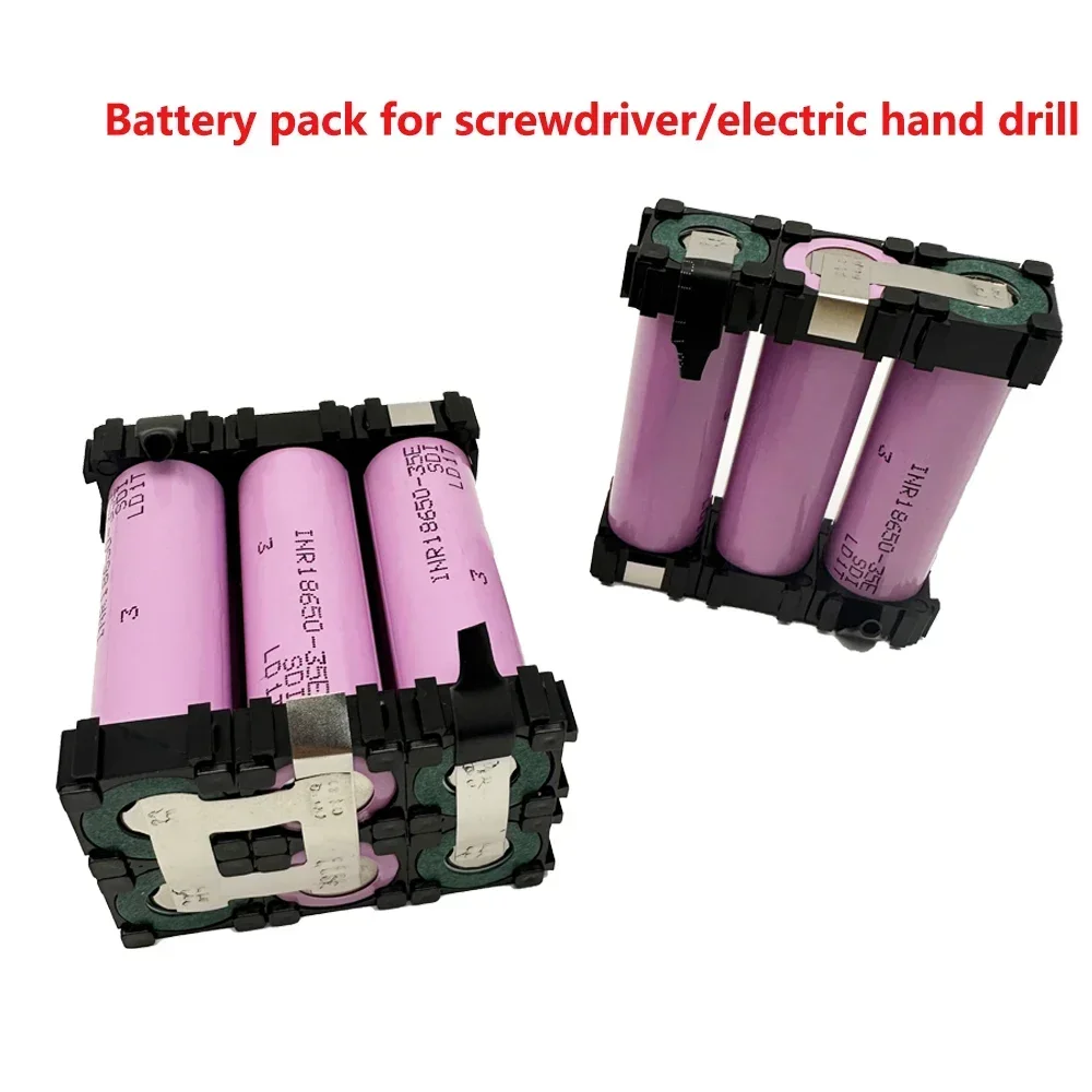 2S1P 3S2P 4S1P~5S2P 6S2P 18650-35E battery pack custom 18650-35E battery welding 3500mAh / 7000mah battery pack 7.4V to 25.2v