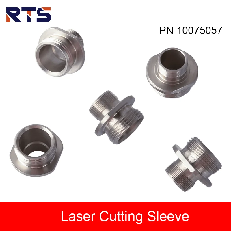 RTS 10Pcs/Lot Laser Nozzle Body Inner Reference PN 10075057 BY Fiber Laser Cutting Head Adapter Connector Parts