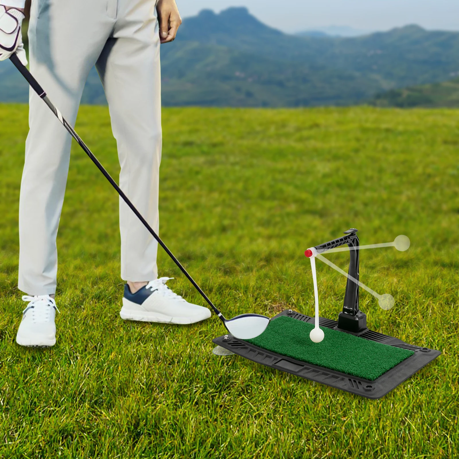 Golf swing trainer (height adjustable),Golf Swing Trainer,Golf Swing & Hitting Trainer