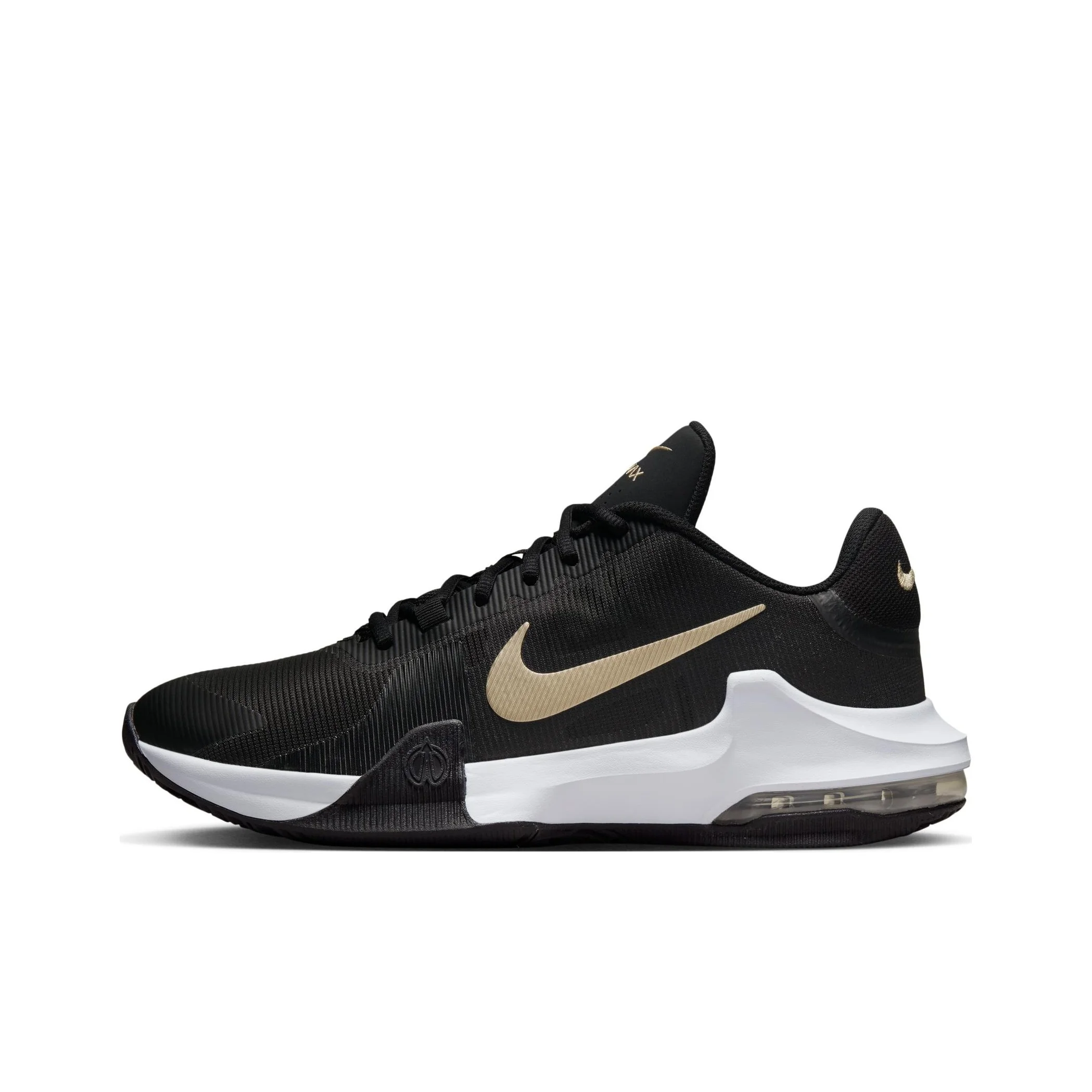 

Nike Air Max Impact 4, черный металлик, золотая звезда DM1124-003