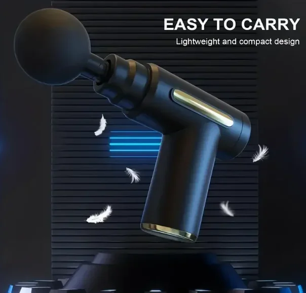 

Портативный мини-массажер с USB-зарядкой для глубокого массажа тканей шеи, спины и тела для расслабления