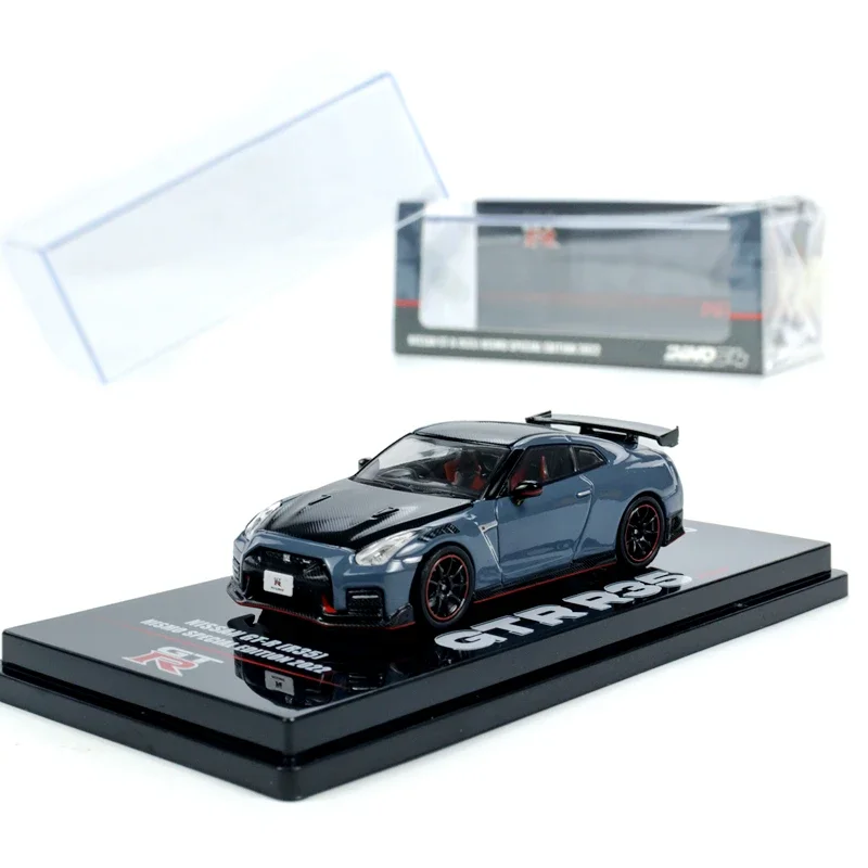 

Модели INNO64 1:64 nissan skyline GTR R35 NISMO, серая модель автомобиля