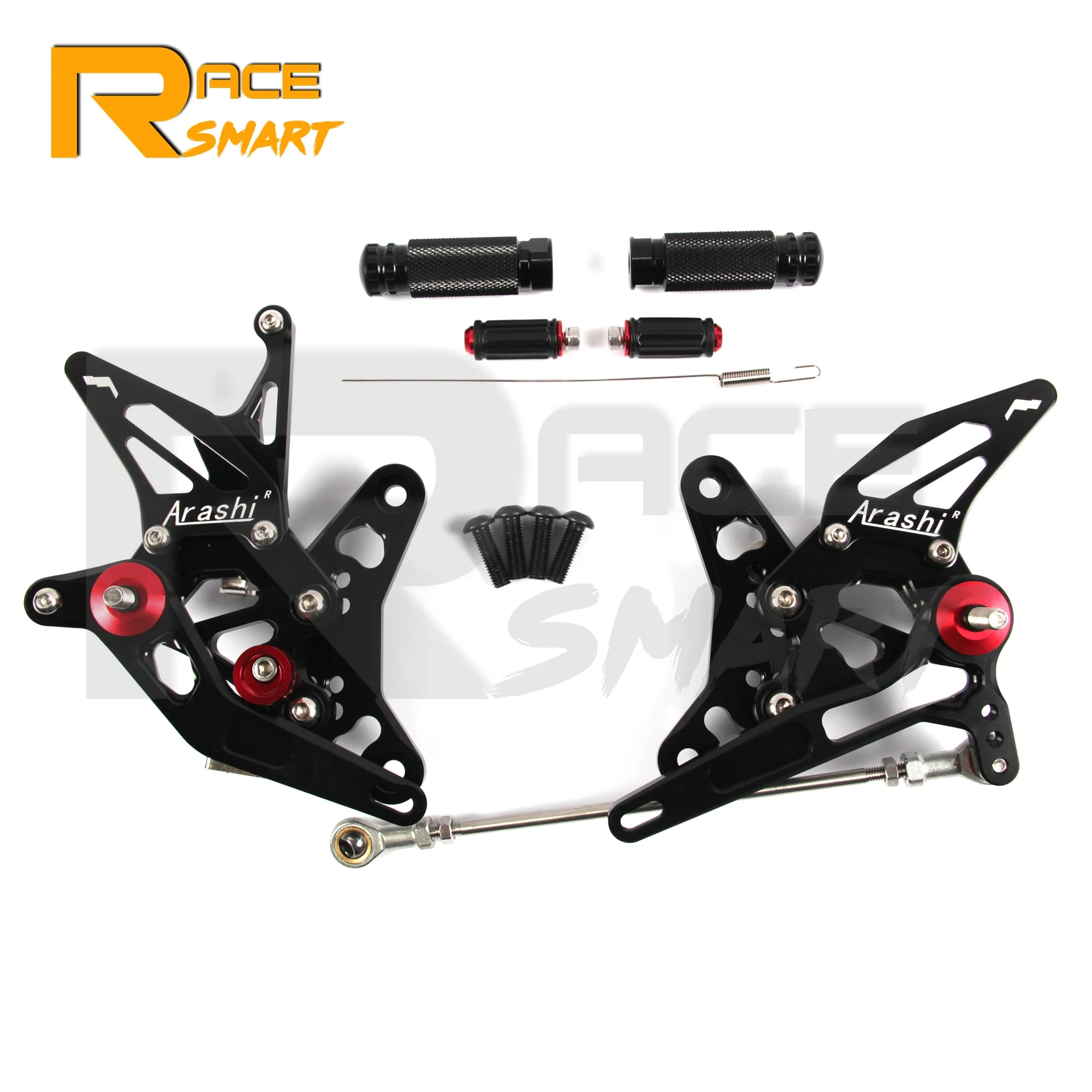 For SUZUKI SV650 650S SV650X 2016-2023 Motorcycle CNC Adjustable Rearset Rear Footrests Foot Rest Pegs Pedal SV 650S 650X 2017