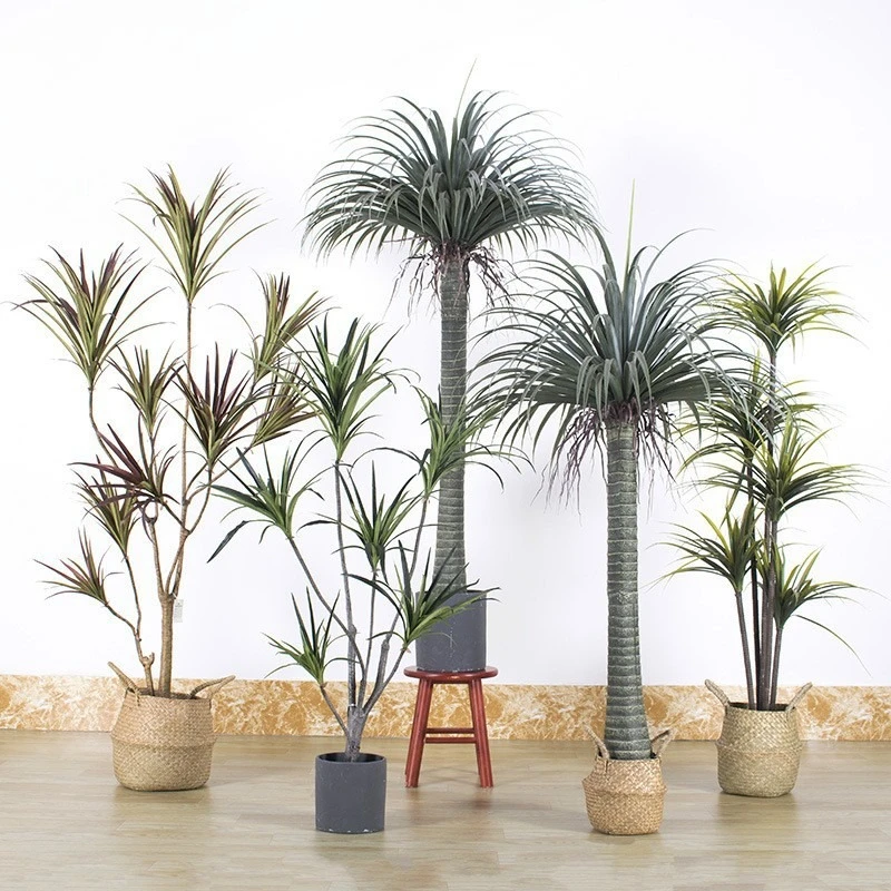 

Simulated dragon blood tree, thousand-year-old tree, simulated green plant, potted plant, indoor decoration, fake green plant