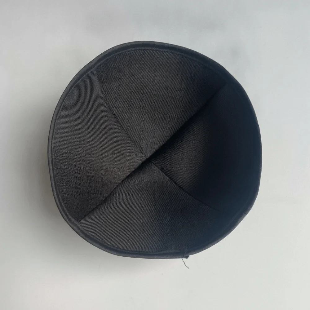 Premium Satin Silk Dome Cap Solid Color Soft Smooth Small Skullcap Comfortable Fit Delicate Texture Retro Top Hat Daily Matching
