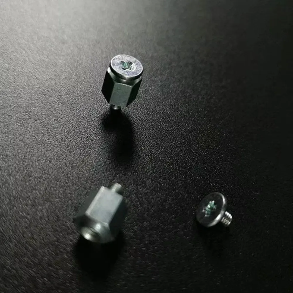 New Metal M.2 SSD Screws Hex Standoffs Black Screws Motherboard Standoff Screws With Screwdriver SSD Mounting Kit for Desktop PC