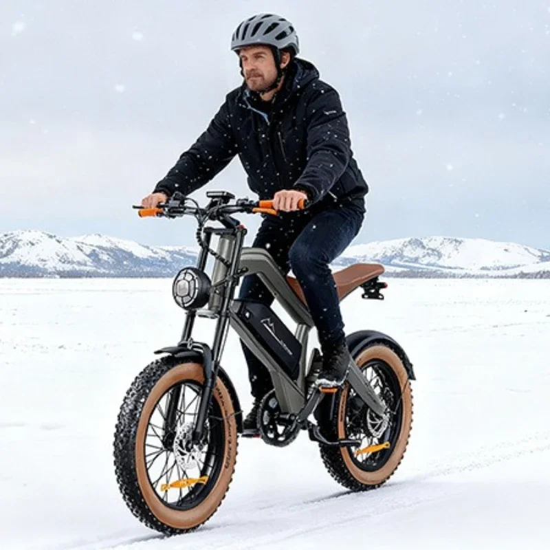 M20 lithium battery long battery life helps electric bicycles to commute in mountain off-road cities