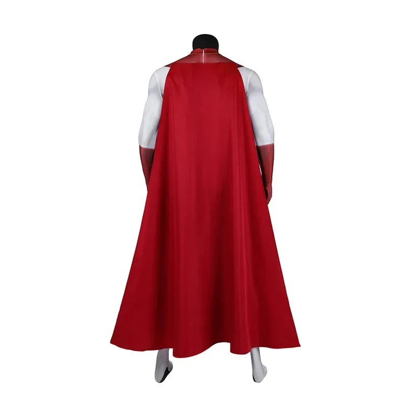 Az15Omni Homem Cosplay Macacão Manto Invencível 2 Homens Disgusie Halloween Festa de Carnaval